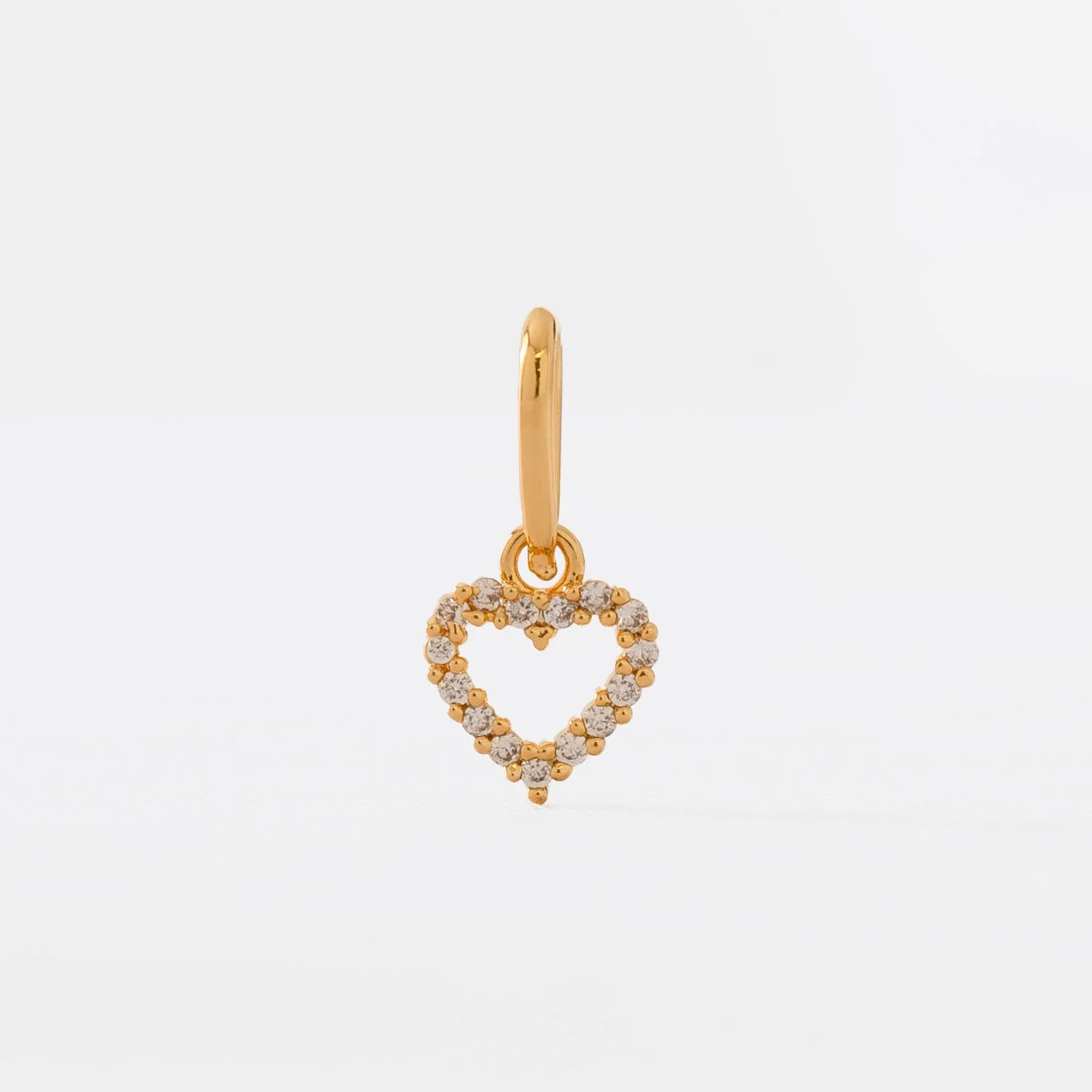 DIJE CORAZÓN DE CRISTAL