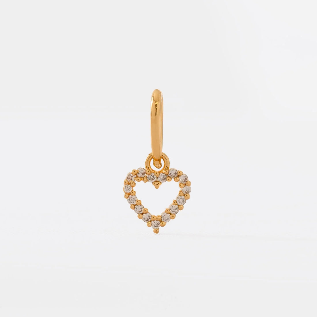 DIJE CORAZÓN DE CRISTAL