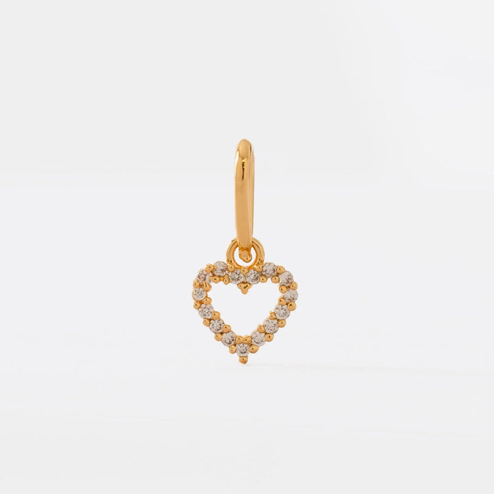 DIJE CORAZÓN DE CRISTAL